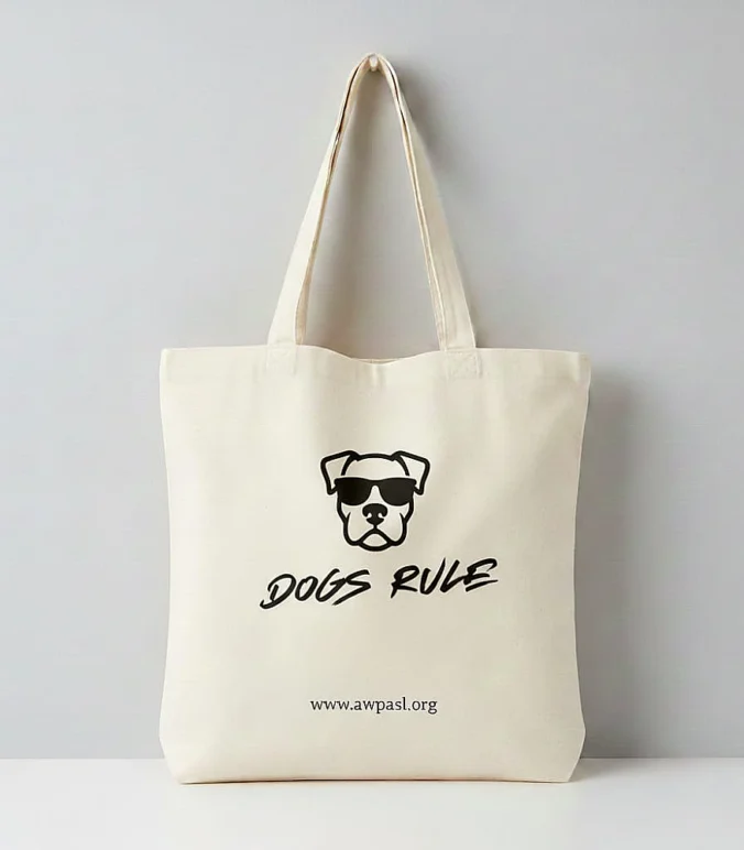 AWPA Tote Bag - DOGS RULE