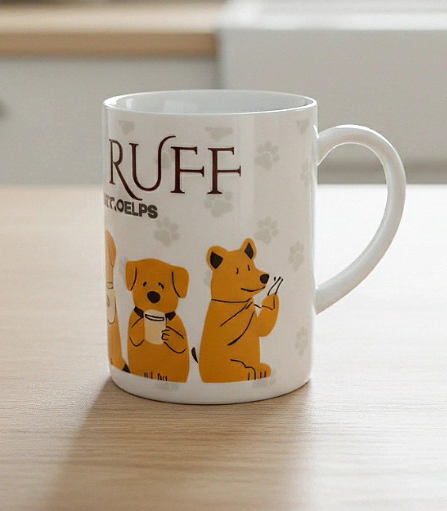 AWPA Coffee Mug - Life's RUFF, but coffee helps